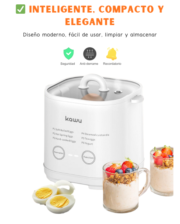Nuevo 🚨 Hervidor eléctrico de huevos 🥚🥚